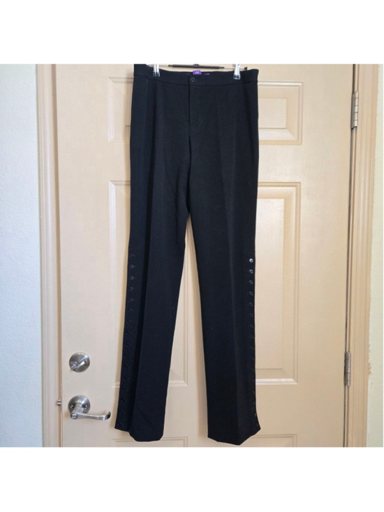 Ralph Lauren Pants - Nwt Ralph Lauren Collection Purple Label Collection Black Wool Trousers Size 10